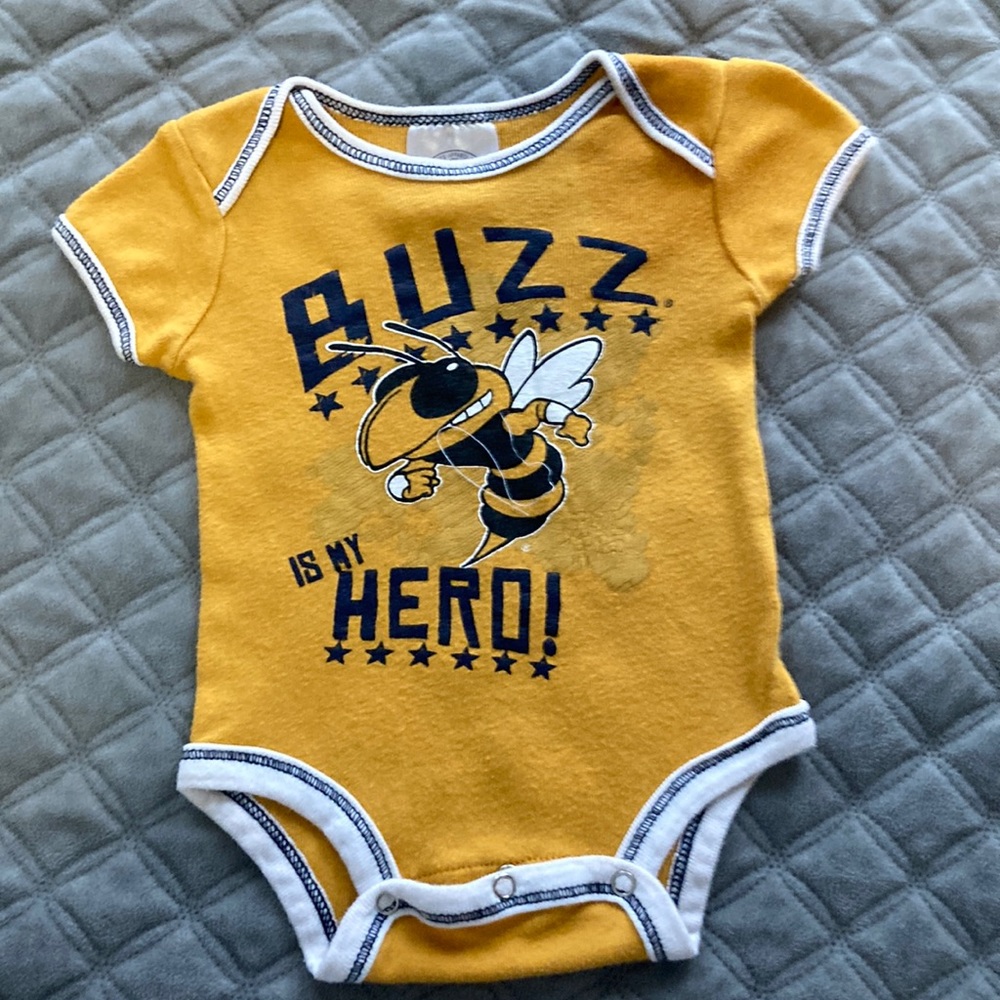 Yellow jackets /Buzz is my Hero Onesie